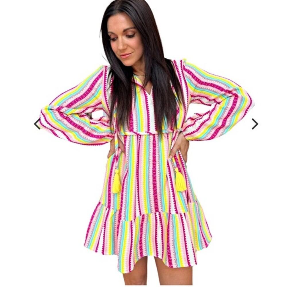 Sur La Vague | Multi Anywhere Mini Dress